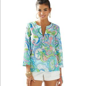 Lilly Pulitzer Conch Amelia Tunic Top